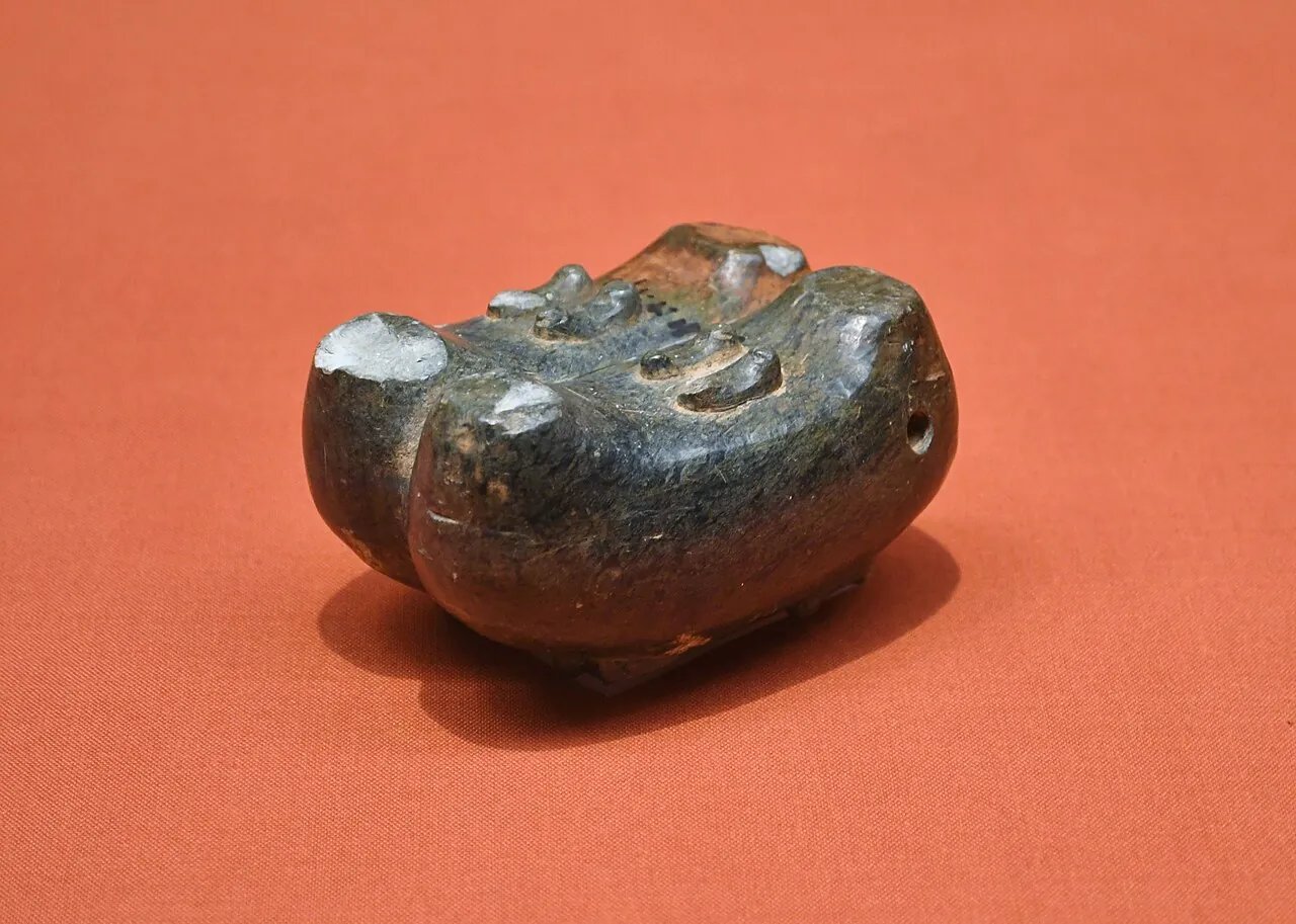 カトンボ山古墳から出土した子持勾玉の実物